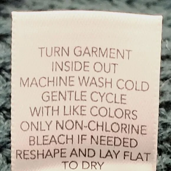 Christopher & Banks Teal Patterned Stitching Sweater Vest Size S - Picture 8 of 8